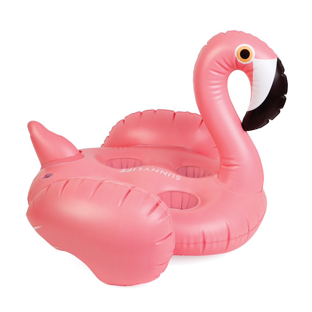 Inflatable Flamingo Drink Holder - Flora