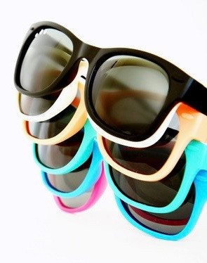 Sunglasses - Adult Shades - Ice Ice Baby White - L/XL
