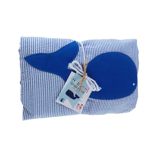 Seersucker Towelkets- Seaside Collection - Whale