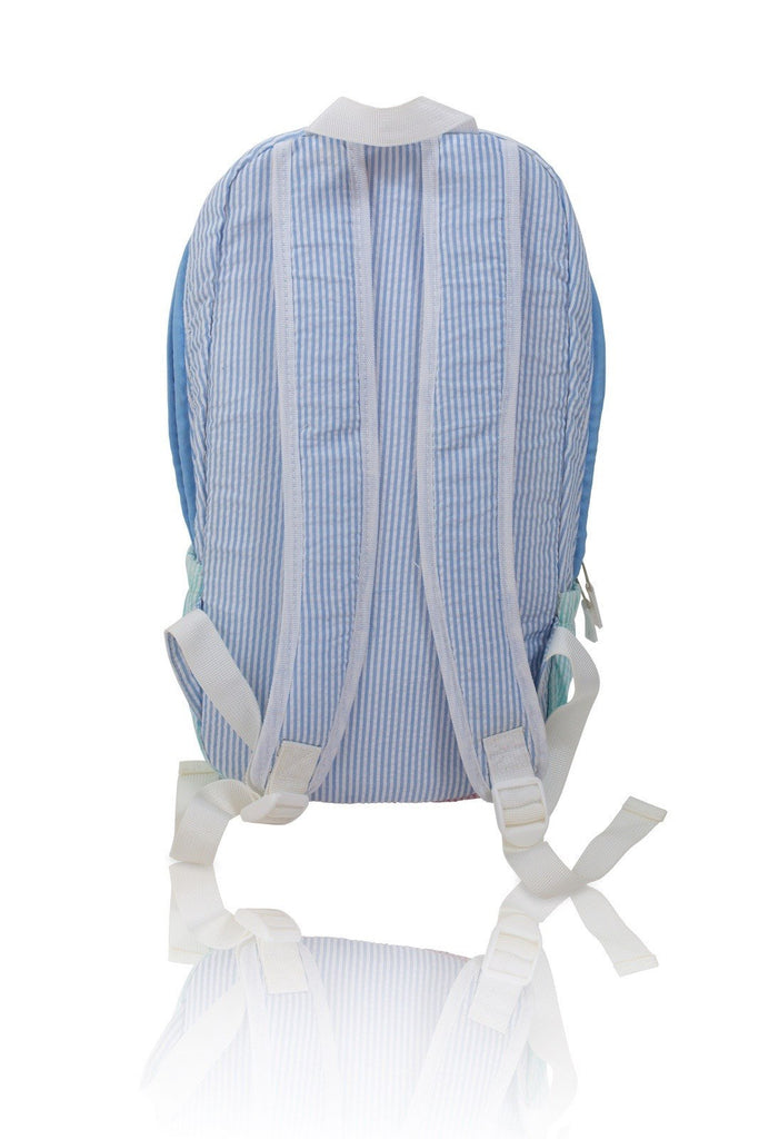 Backpack - Seersucker Backpack - Seaside Collection