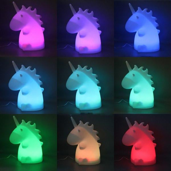 Unicorn Lamp Colors
