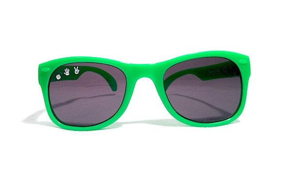 Sunglasses - Baby Shades -  Slimer Bright Green